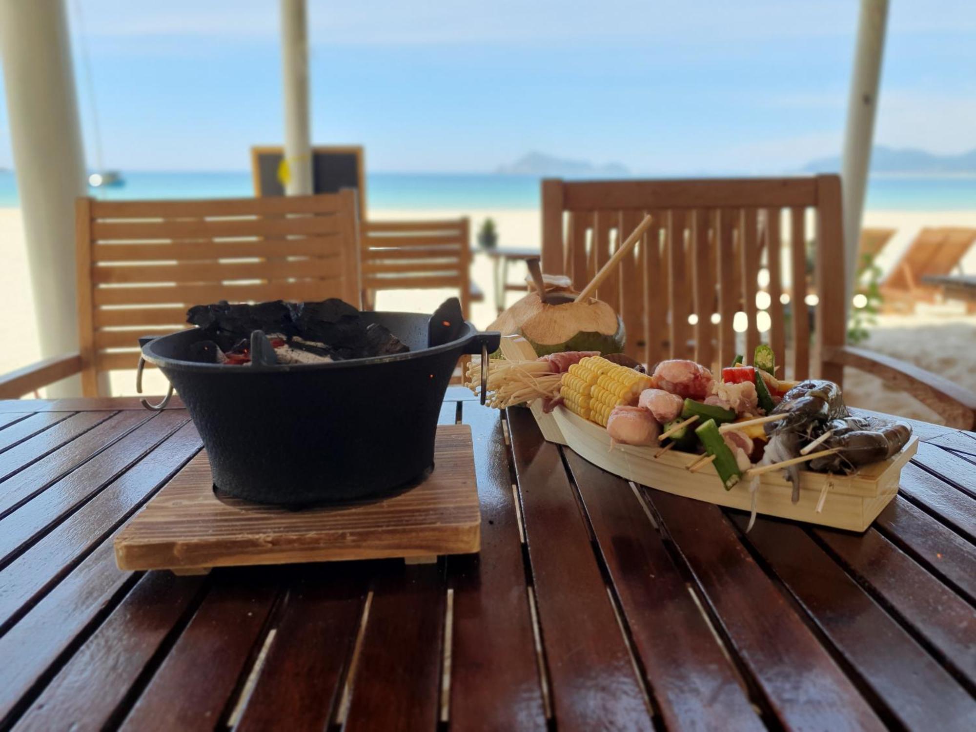 Lucky Spot Beach Bungalow Song Cau Екстериор снимка